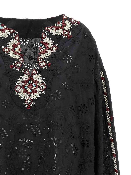 24FW 포르텔라 블라우스 WALLEGRAJA011BLK Black - FORTELA