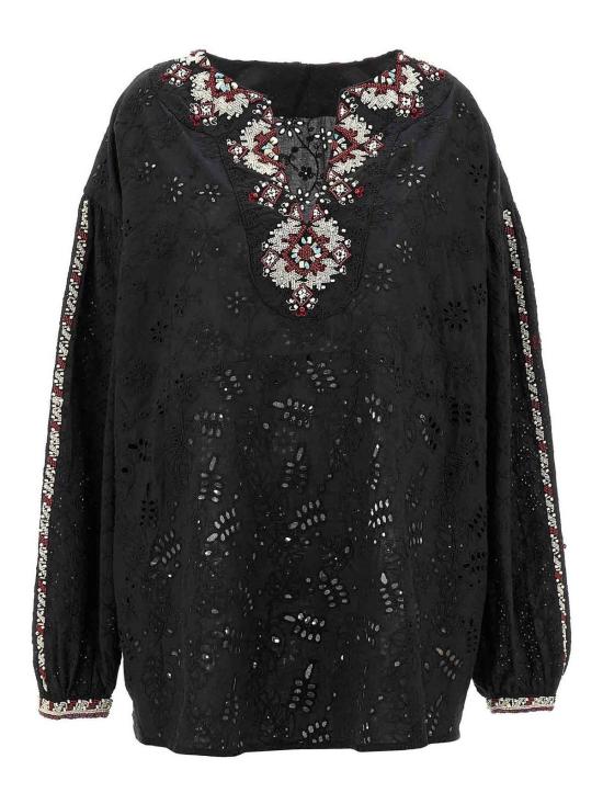 24FW 포르텔라 블라우스 WALLEGRAJA011BLK Black