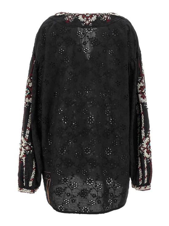 24FW 포르텔라 블라우스 WALLEGRAJA011BLK Black - FORTELA