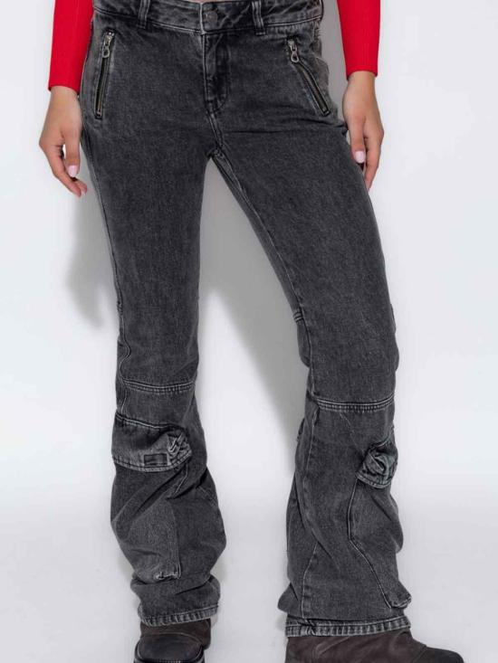  디젤 스트레이트 팬츠 A147390CBDH02 Black - DIESEL