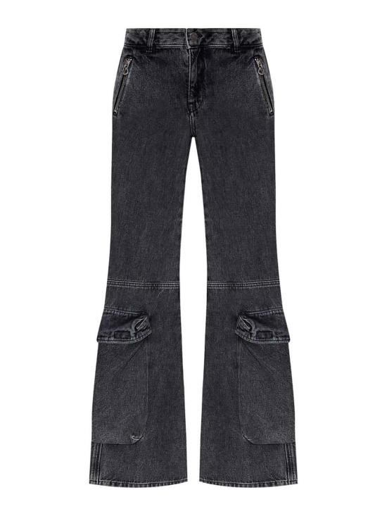  디젤 스트레이트 팬츠 A147390CBDH02 Black