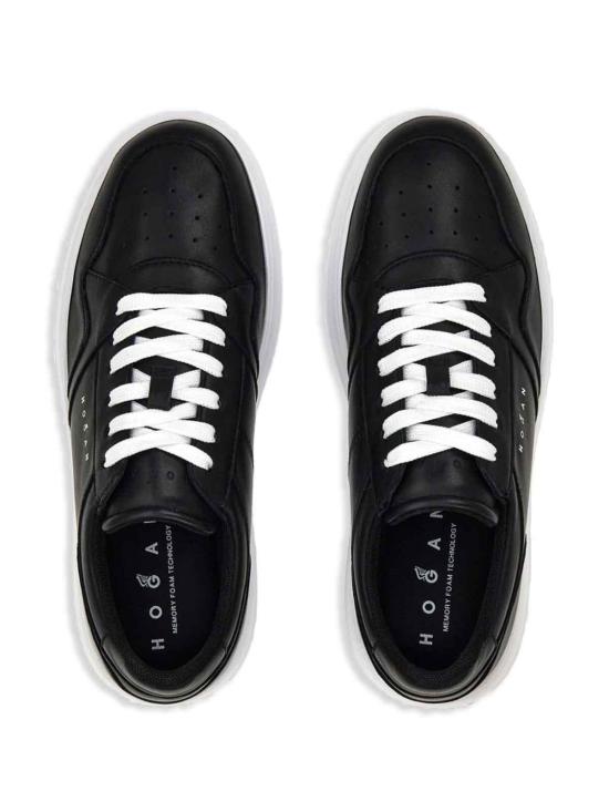 25SS 호간 스니커즈 HXW6700FK80JUSB999 Black - HOGAN