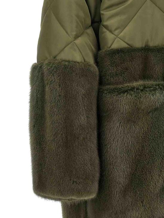 25FW 블랑샤 롱패딩 24101510MILITARE Green - BLANCHA