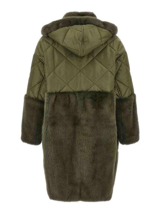 25FW 블랑샤 롱패딩 24101510MILITARE Green - BLANCHA