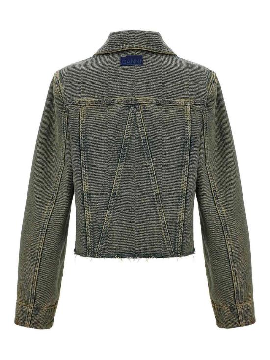  가니 데님 자켓 J1478886 Light Blue - GANNI