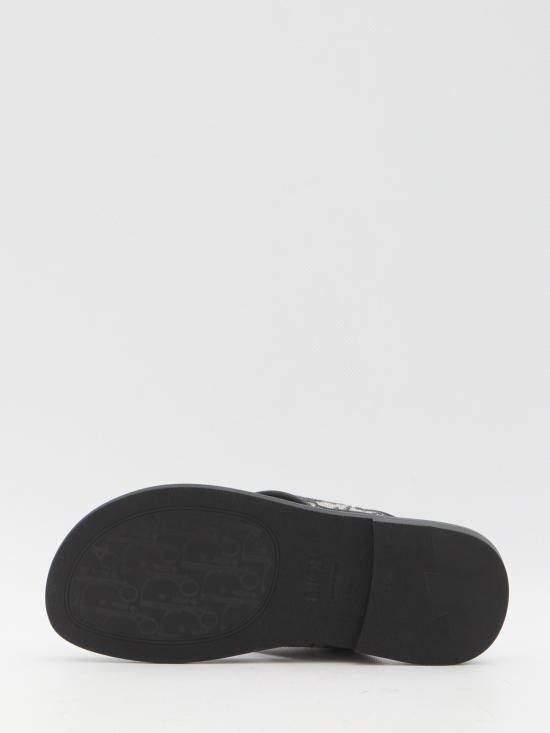 25SS 크리스챤디올 뮬/슬리퍼 3SA161ZSA BLACK - DIOR