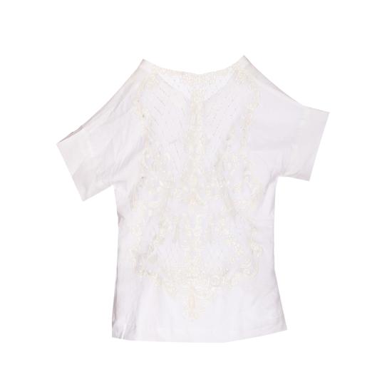 25SS MAURIZIO 반팔 티셔츠 W08040679 WHITE White - OTHER BRANDS