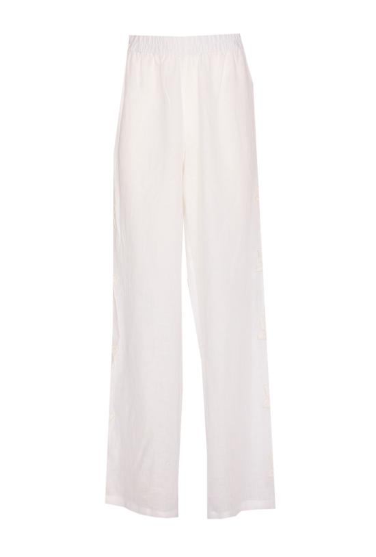 25SS MAURIZIO 스트레이트 팬츠 W01040679 WHITE White