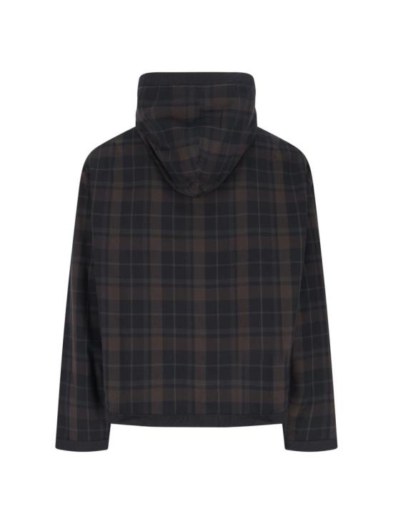 25SS 아워레가시 집업 니트 M2251RBSCBLACK SHADOW CHECK Black - OUR LEGACY