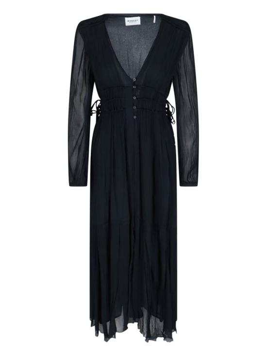 25SS 이자벨마랑에뚜왈 롱 원피스 RO0668FA C1J07E01BK Black