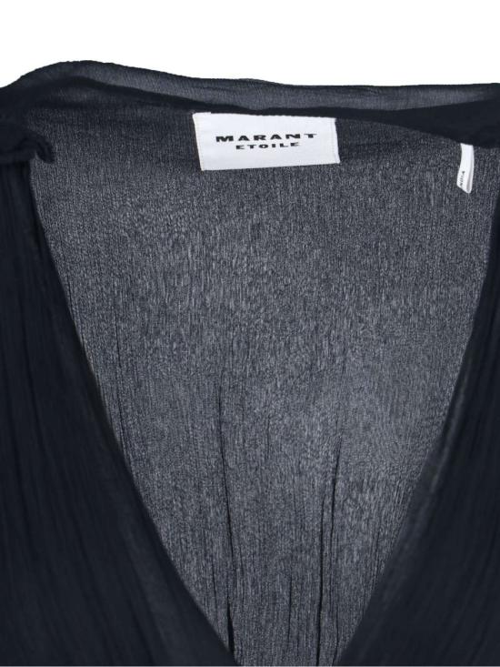 25SS 이자벨마랑에뚜왈 롱 원피스 RO0668FA C1J07E01BK Black - ISABEL MARANT ETOILE