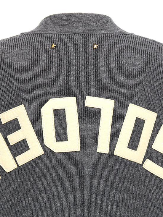  골든구스 가디건 GWP00950P0006626030460304 GRAY - GOLDEN GOOSE