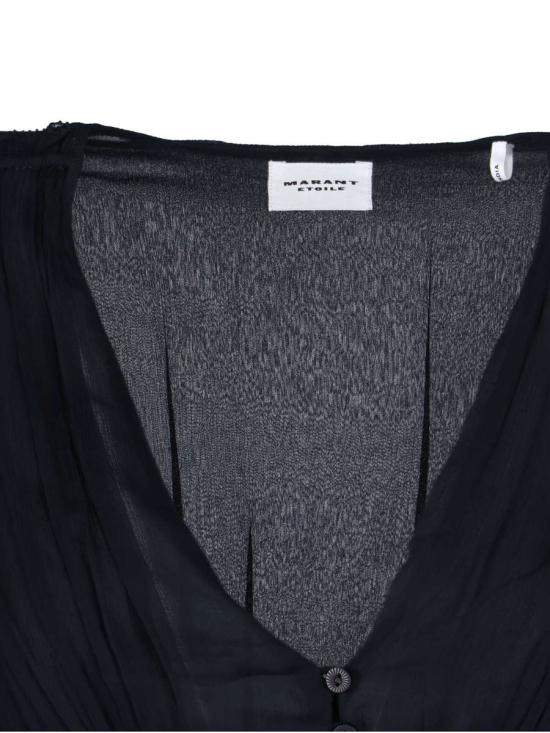 25SS 이자벨마랑에뚜왈 블라우스 HT0552FA C1J07E01BK Black - ISABEL MARANT ETOILE