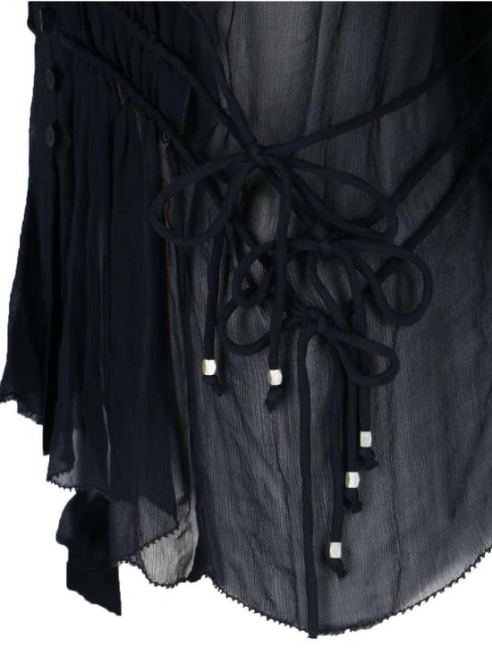 25SS 이자벨마랑에뚜왈 블라우스 HT0552FA C1J07E01BK Black - ISABEL MARANT ETOILE