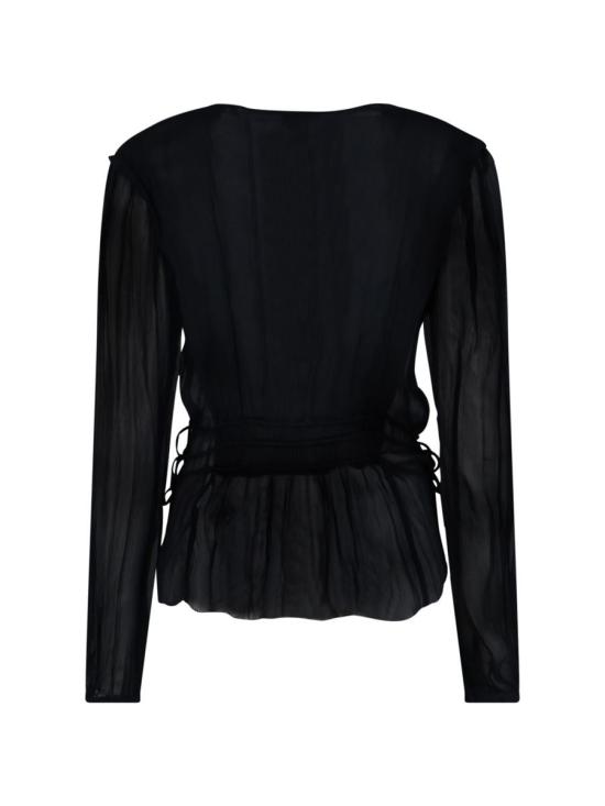 25SS 이자벨마랑에뚜왈 블라우스 HT0552FA C1J07E01BK Black - ISABEL MARANT ETOILE