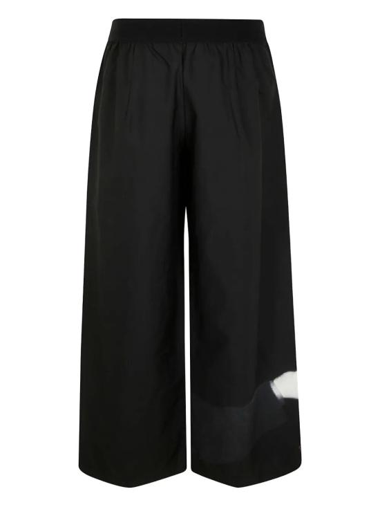 25SS 마리아 칼데라라 스트레이트 팬츠 T364CV 91 BLACK WHITE - MARIA CALDERARA