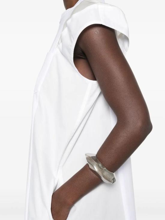 25SS 사카이 숏 원피스 25 07912 101 WHITE - SACAI