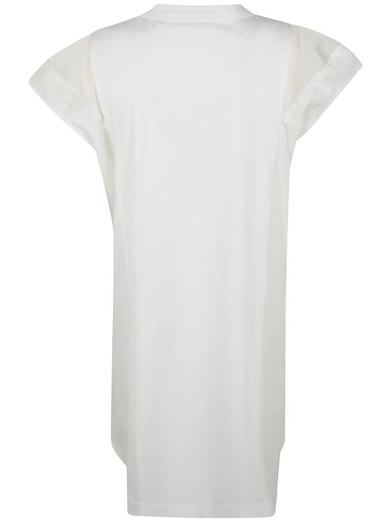 25SS 사카이 숏 원피스 25 07912 101 WHITE - SACAI