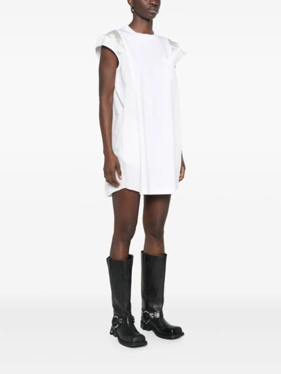 25SS 사카이 숏 원피스 25 07912 101 WHITE - SACAI