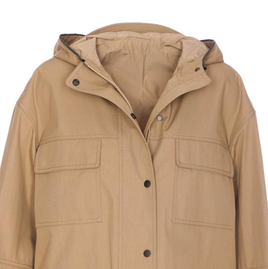 25SS 브루넬로 쿠치넬리 코트 MM5399821 C6702 Beige - BRUNELLO CUCINELLI