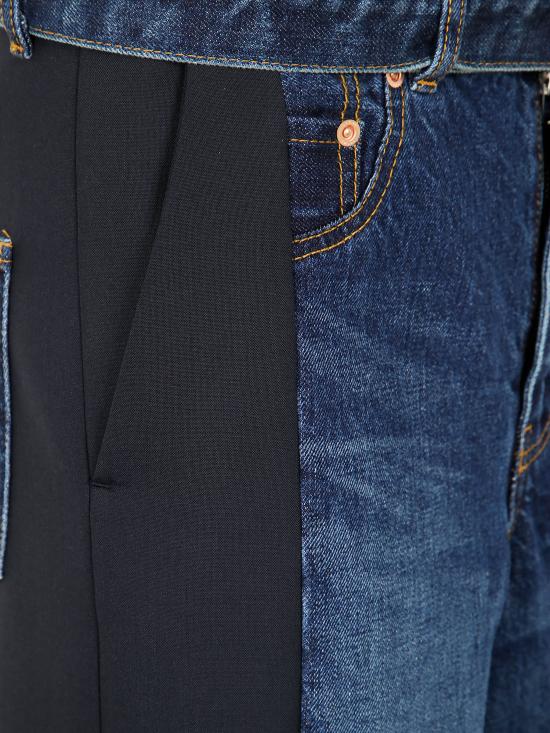  사카이 데님 팬츠 25 07827 405 BLUE NAVY - SACAI