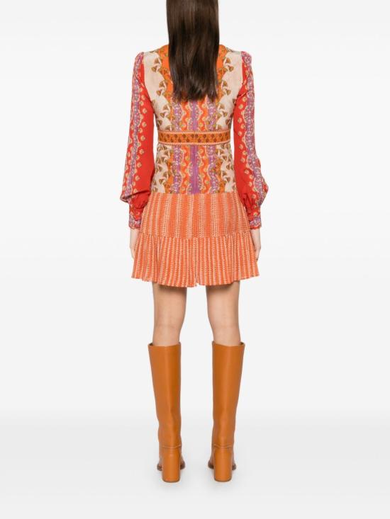 24FW 살로니 미디 원피스 1008820572058 PAPYRUS PILLAR - SALONI