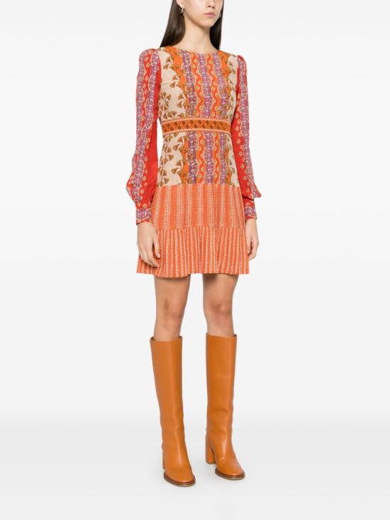 24FW 살로니 미디 원피스 1008820572058 PAPYRUS PILLAR - SALONI