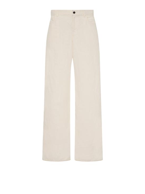 25SS 더로우 데님 팬츠 6525 W3654 WHT White