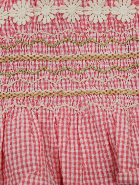 25SS [키즈] 루이스미샤 탑 GRI S25 C0163 PINK STRAWBERR VICHY - LOUISE MISHA