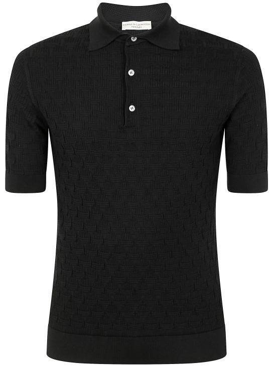  필리포 드 로렌티스 폴로 티셔츠 PL1MC SU18K 990 BLACK