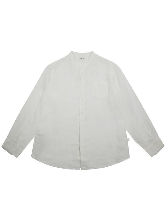 25SS [키즈] 일 구포 셔츠 P25CL016L6006 010 WHITE