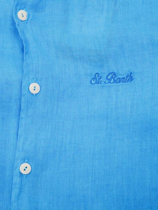 25SS [키즈] 세인트바쓰 셔츠 AGN0001 02015H 17 BLUETTE WATERCOLOR - MC2 SAINT BARTH