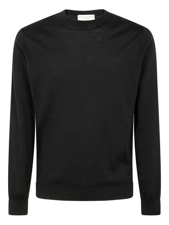25SS 필리포 드 로렌티스 스웨터 GC1ML SU18R 990 BLACK - FILIPPO DE LAURENTIIS