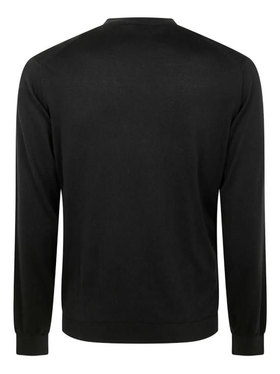 25SS 필리포 드 로렌티스 스웨터 GC1ML SU18R 990 BLACK - FILIPPO DE LAURENTIIS