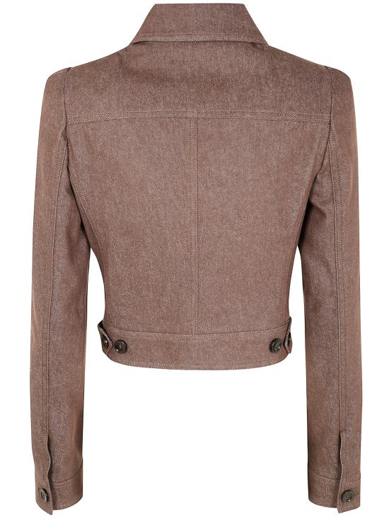 25SS 막스마라 데님 자켓 2511041013600 002 COFFEE - MAX MARA