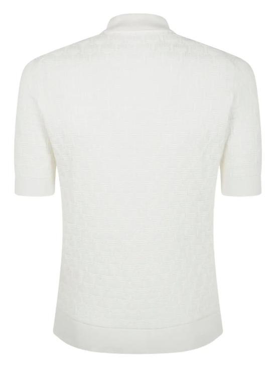 25SS 필리포 드 로렌티스 폴로 티셔츠 PL1MC SU18K 005 WHITE - FILIPPO DE LAURENTIIS