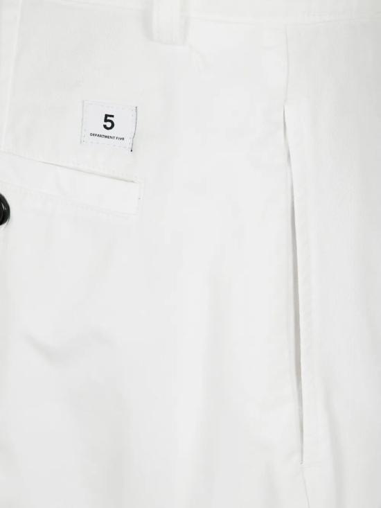 25SS 디파트먼트5 치노 팬츠 UP036 50M 1TF0050 001 WHITE - DEPARTMENT 5