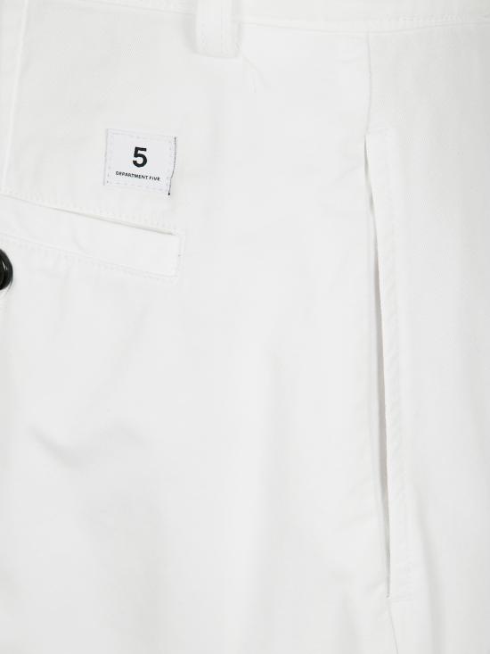 25SS 디파트먼트5 치노 팬츠 UP036 50M 1TF0050 001 WHITE - DEPARTMENT 5