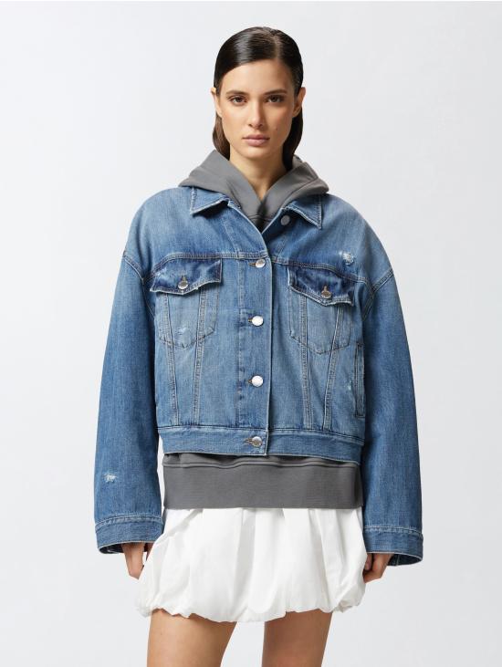 25SS 핑코 데님 자켓 104644 A2E1pjf