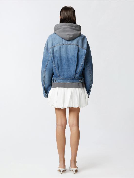 25SS 핑코 데님 자켓 104644 A2E1pjf - PINKO