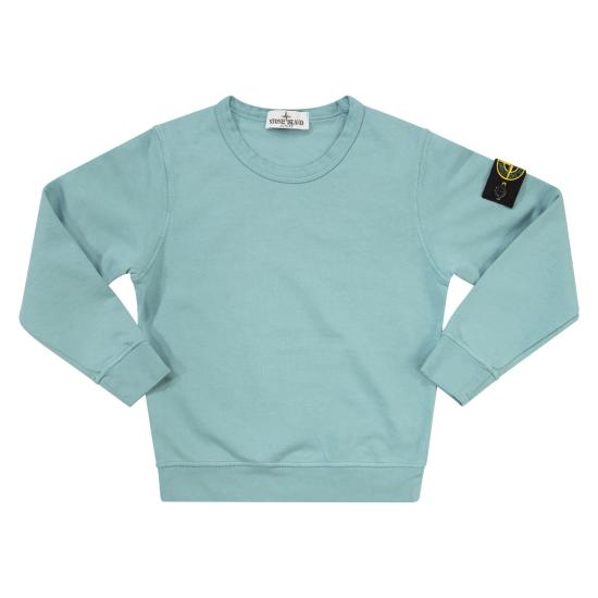 25SS [키즈] 스톤 아일랜드 캐시미어 니트 K1S166100011 TURQUOISE