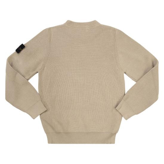25SS [키즈] 스톤 아일랜드 캐시미어 니트 K1S165100004 SAND - STONE ISLAND