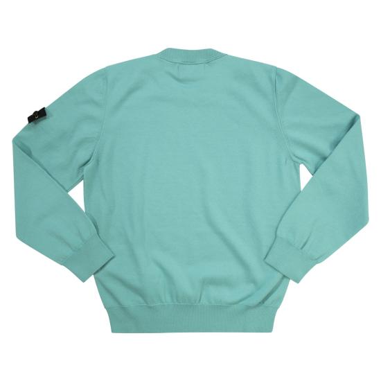 25SS [키즈] 스톤 아일랜드 캐시미어 니트 K1S165100001 TURQUOISE - STONE ISLAND