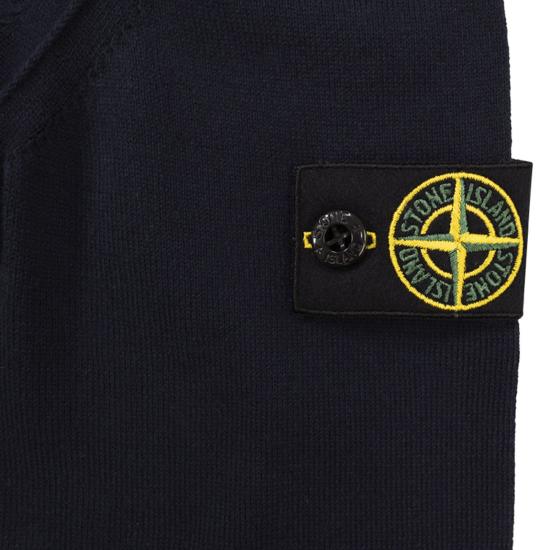 25SS [키즈] 스톤 아일랜드 트레이닝 상의 K1S165100001 NAVY - STONE ISLAND