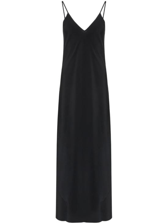 25SS MM6 메종마르지엘라 롱 원피스 S62DG0047 BLACK