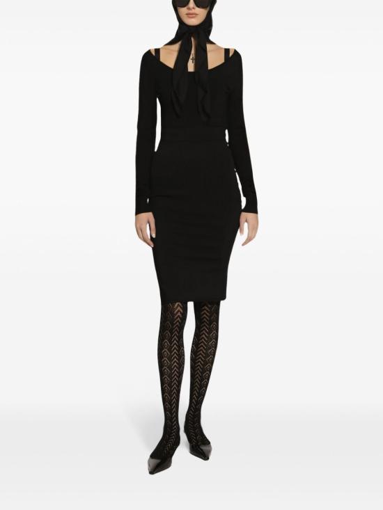 25SS 돌체앤가바나 반팔 티셔츠 FXH35TJAIH7N0000 BLACK - DOLCE & GABBANA