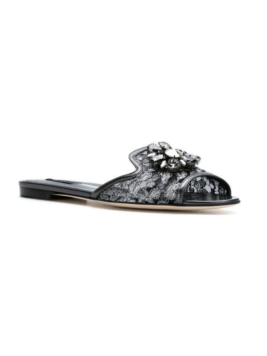 25SS 돌체앤가바나 뮬/슬리퍼 CQ0023AE63787505 SILVER - DOLCE & GABBANA