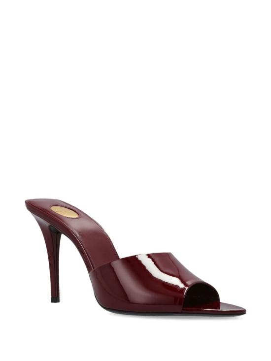 25SS 생로랑 뮬/슬리퍼 8066691TV006117 BORDEAUX - SAINT LAURENT