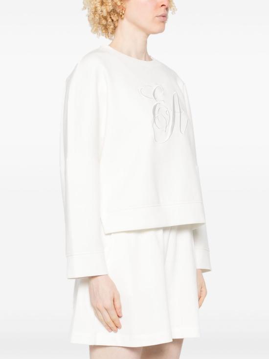 25SS 엠포리오 아르마니 스웨터 EW000482AF10002U0006 WHITE - EMPORIO ARMANI