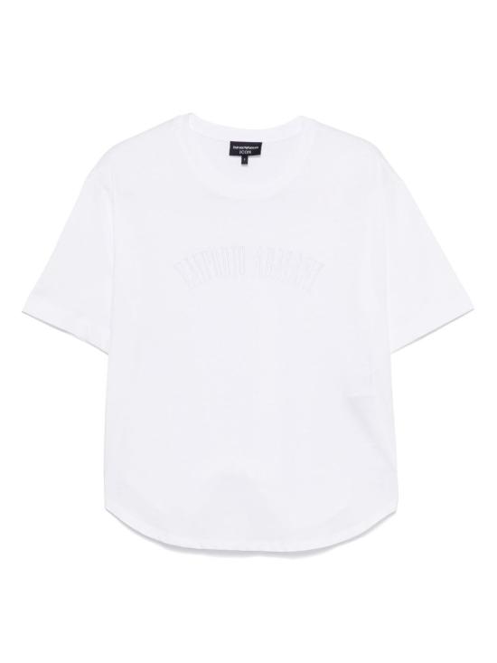 25SS 엠포리오 아르마니 반팔 티셔츠 EW001132AF13318U0002 WHITE